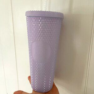 Starbucks Icy Lilac Tumbler 24 oz Bling Studded Unicorn Fantasy Fairy